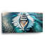  «Make Waves In The World» par Rey Klimt, art mural en verre acrylique, 24 po x 12 po