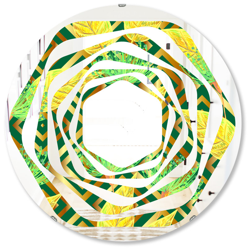 Miroir mural Whirl, H 31,5 po x l po
