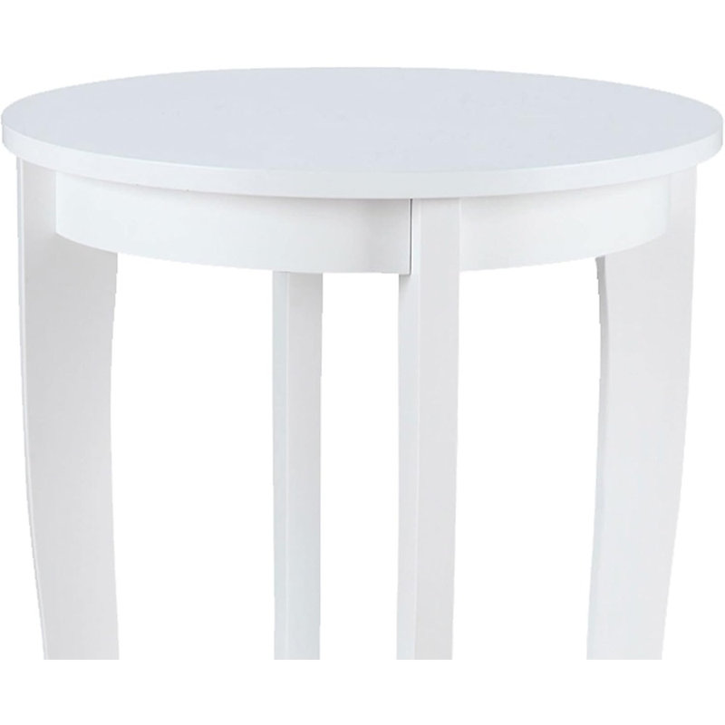 Table de bout ronde American Heritage - table d'appoint en bois classique