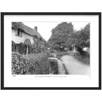 East Quantoxhead, The Village 1929 - Single Picture Frame Print