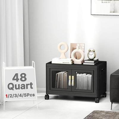 Stackable Storage Bins with Lids