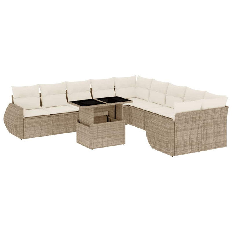 Ensemble de canapé de jardin Vidaxl