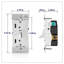 Gradateur à levier 600 Watts Leviton Watthite