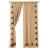 Hingham 100% Cotton Semi Sheer Curtain Pair