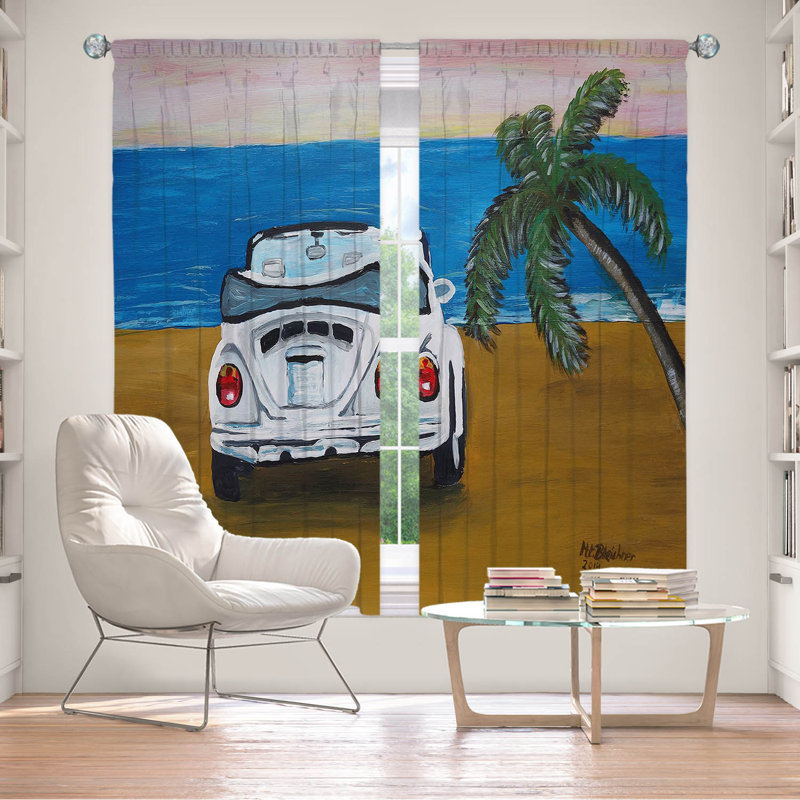 Ailaina Room Darkening Curtain Pair, 40" W x 82" L