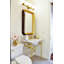 Tremper 4 Light Frosted Dimmable Vanity Light