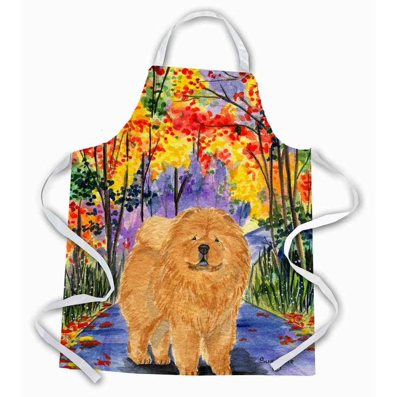 No Pattern Bib Apron