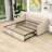 Versatile Twin Velvet Daybed with Twin Trundle-54944854