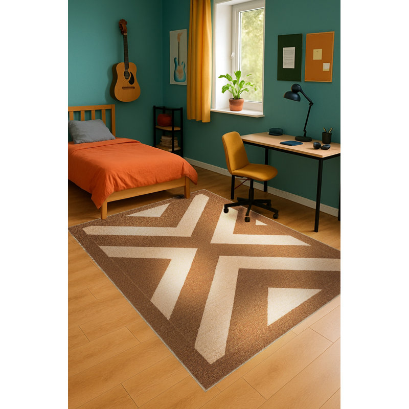 Tapis tissé à la main Mosso, 3'3" x 9'10"
