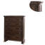 Commode standard 5 tiroirs en bois Ardingly