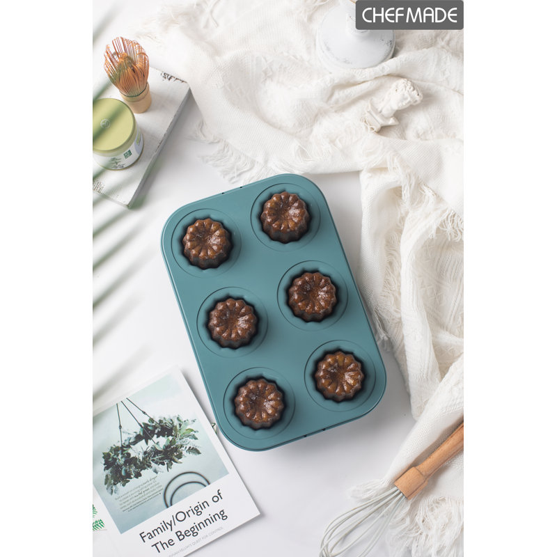 Chefmade 6 Cups Non-stick Muffin Pan