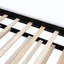 Lit plateforme tapissier avec pieds de soutien en bois et lit gigogne Aevah-67982426-67982428