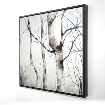 " Three Birches Trees "