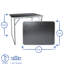 Outdoor Camping Table - 80 cm W 60 cm D-96074388