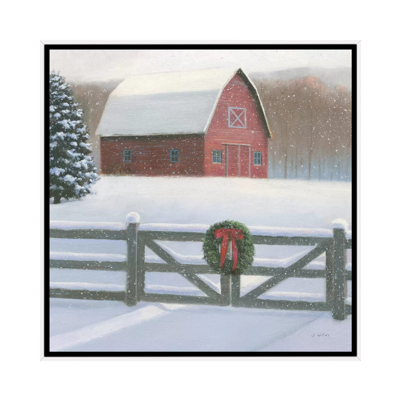 « Christmas Affinity VI crop » par James Wiens, reproduction d’art, H 18 po x l 18 po x 1,5 po, Pas de tapis