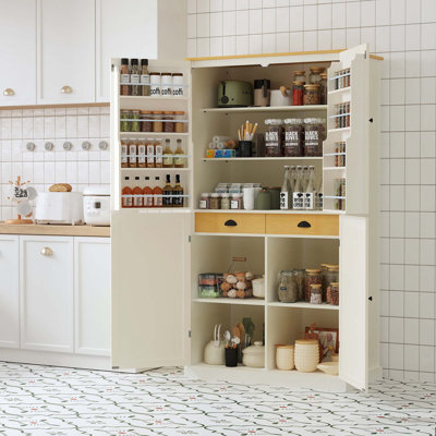 Garde-manger avec tablettes Heins French Doors