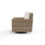 Méridienne pivotante avec coussins Sunbrella Havana-771587233