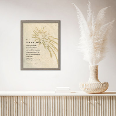 " The Achiever' Wrapped Canvas Wall Art By River City Street Poet " by Meredith Jade Garrett