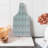 Ambesonne Eiffel Tempered Glass Cutting Board French Travel Pattern Multicolor