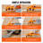 VEVOR Orange Food Packaging Appliance