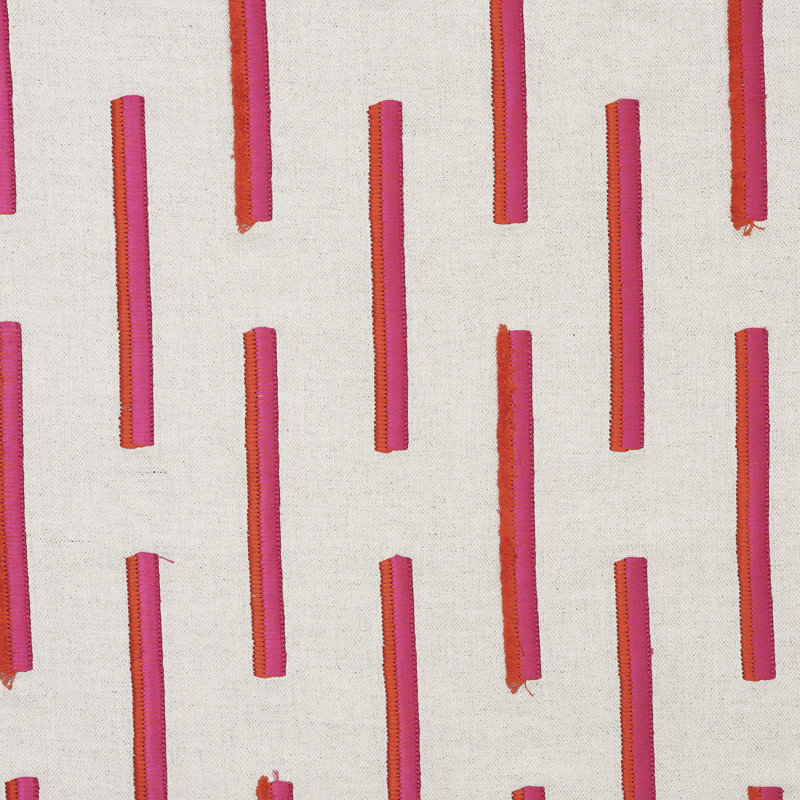 Fairuza Tanuki Cerise Fabric