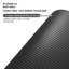 Carbon Fiber Mouse Pad - Waterproof, Oversized With Stitched Edges