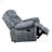 Two Tone Velvet Glider Recliner-770948154