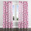 Rideaux à imprimé animal - rideau à œillets à motif léopard rose doux scandinave - 1 panneau-664127475-664127478