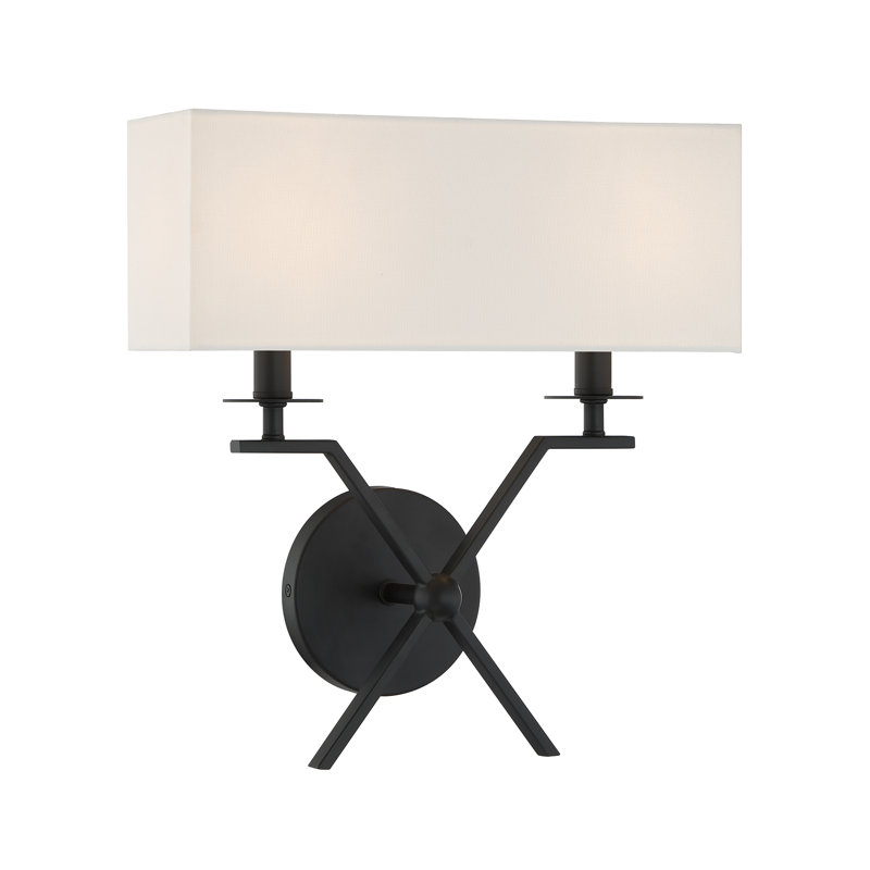 Levani Metal Wallchiere in Black, Black