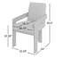 Roxy Dining Armchair, Gibson Black-1400223987-1400223996
