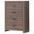 Geary Barrel Oak Rectangular 4-Drawer Chest-1793845424