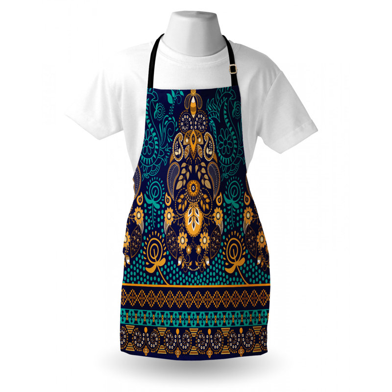 Tablier motif cachemire