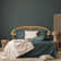 NTC Gem Solid Wood Bed Frame with Headboard and Silent Slats, 1000 Lbs. Capacity Bed Frame