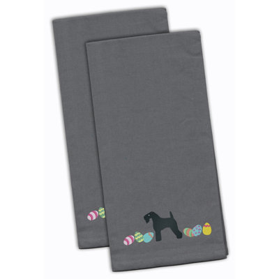 Cotton Embroidered Tea Towel Kitchen Towel