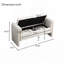 Banc de bout avec accoudoirs et rangement Modern-896525826