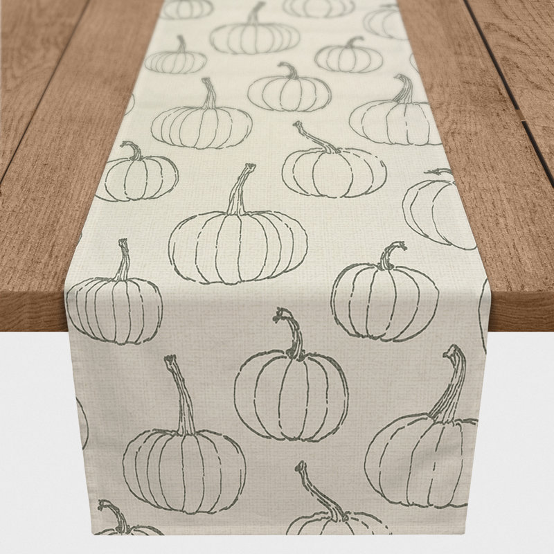 Table Runner, 72" x 16", White