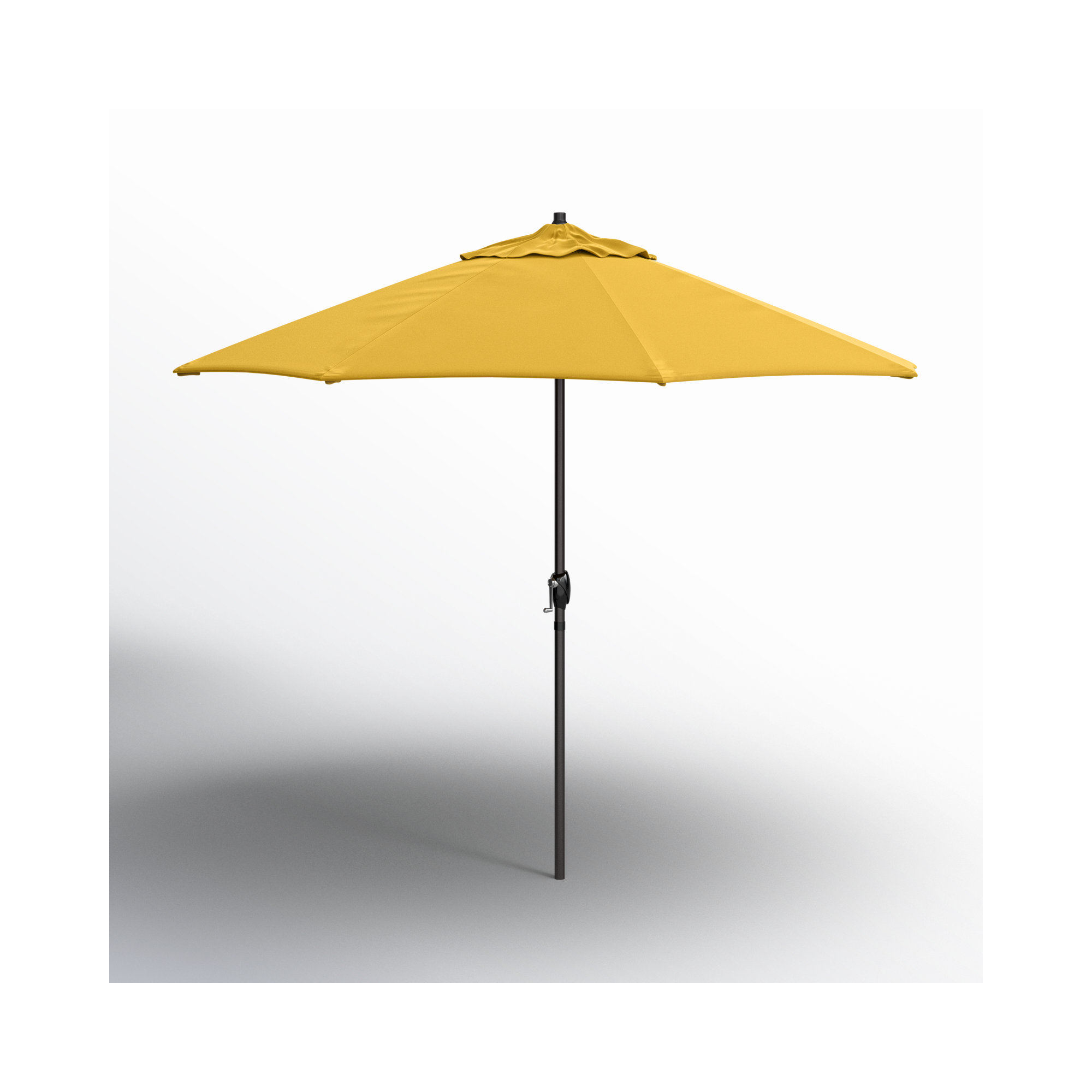 108'' Outdoor Umbrella, Yellow Performance Canvas