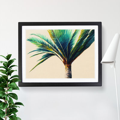 Interesting Palm Tree - Framed Print