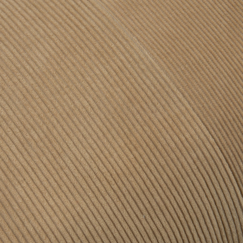 Coussin décoratif en velours de coton , Tan