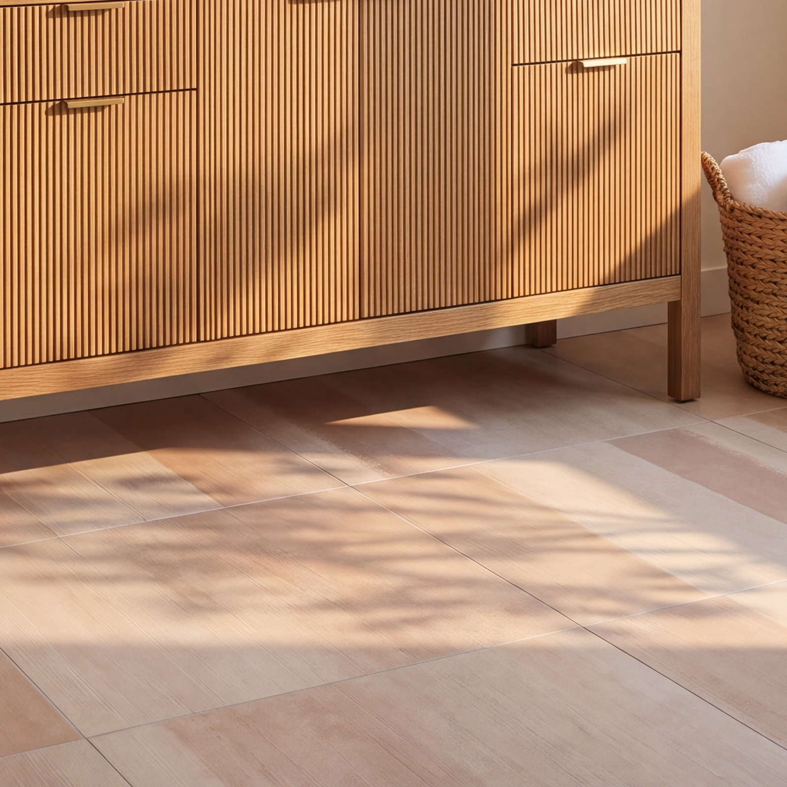 Sahara 24" x 48" Porcelain Tile, Warm