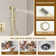 Camino 20"X14" Flush-Mount Rainfall Complete Shower System with Silde Bar and 64 Colors LED