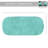 100% Cotton Plush Toilet Tank Lid Cover with Elastic Fit, Soft Decorative Bathroom Accent, 10"x22"-1553200686