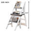 Fauteuil d'appoint rembourré confortable avec structure en bois robuste pour l'espace de vie
