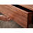 Walnut TV cabinet end table set