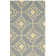 Tapis d'intérieur / extérieur gris / doré à motif géométrique crocheté à la main Ramsgate