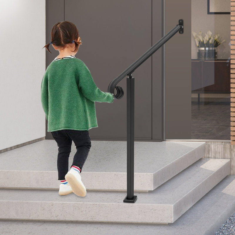 2 Step Stair Railing Installation Kit Stair Handrail