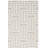 Rodgers Hand Woven Flat Weave Wool/Cotton Geometric Rug in Ivory/Gray-1200750359
