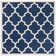 Ammundsen Geometric Navy Area Rug