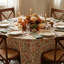 Handcrafted Floral Tablecloth-697393491