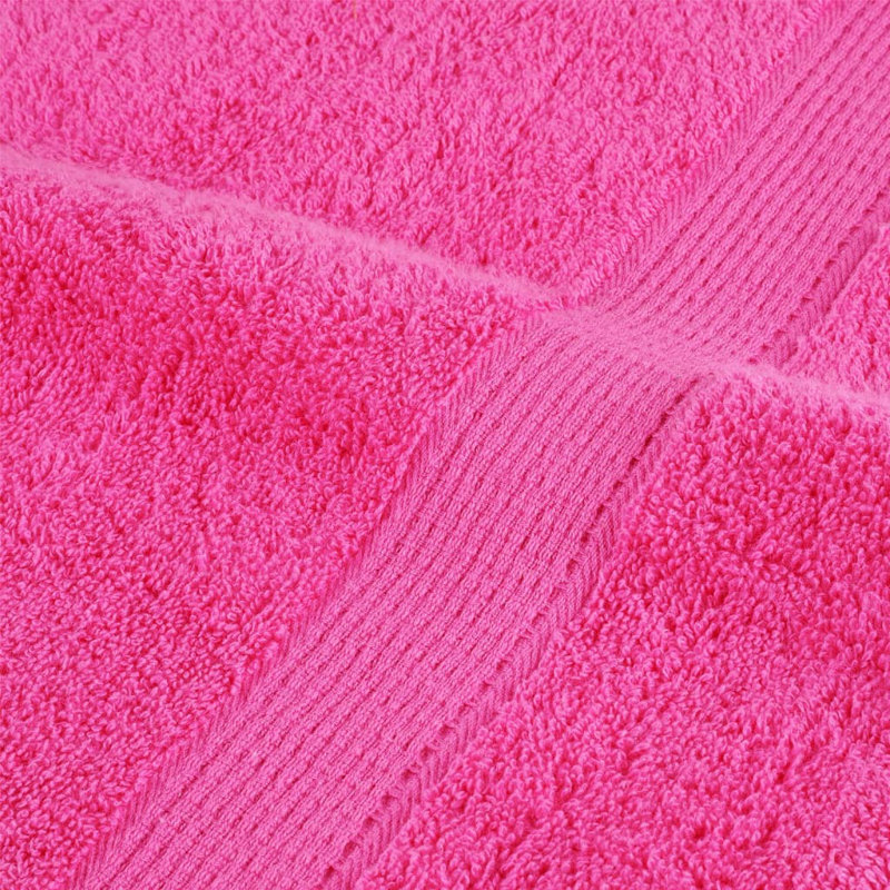 Aremy 100% Cotton Hand Towel, Antique Pink/Pink, 200cm L x 100cm W